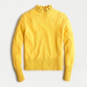J.Crew Ruffle Neck Sweater